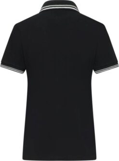 Daiber - Schweres Damen Piqué Polo mit Kontraststreifen - JN1305 – Bild 4