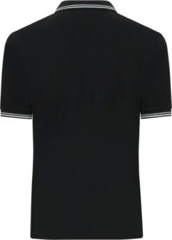 Daiber - Schweres Herren Piqué Polo mit Kontraststreifen - JN1306 – Bild 4
