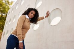 Daiber - Damen Rundhals Pullover - JN1313 – Bild 3