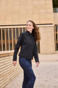 Daiber - Damen 2-Lagen Softshell Jacke - JN1315 – Bild 3