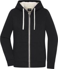 Daiber - Damen Kapuzen Sweatjacke "Sherpa" - JN1319