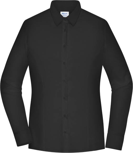 Daiber - Popeline Slim Fit Bluse langarm - JN1371