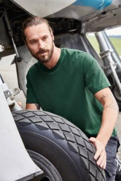 Alternative view of Daiber - Herren Bio Workwear Stretch T-Shirt - Solid - JN1802