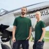 Daiber - Herren Bio Workwear Stretch T-Shirt - Solid - JN1802 – Bild 3