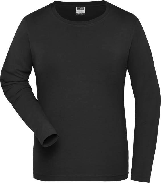 Daiber - Damen Bio Workwear Stretch T-Shirt langarm - Solid - JN1803