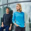 Daiber - Herren Workwear Stretch T-Shirt langarm - Solid - JN1804 – Bild 2