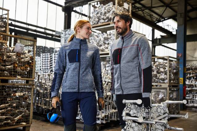 Daiber - Damen Strickfleece Jacke - JN1817 – Bild 2