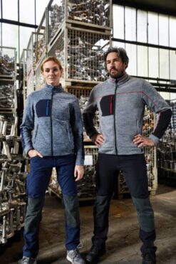 Alternative view of Daiber - Herren Strickfleece Jacke - JN1818