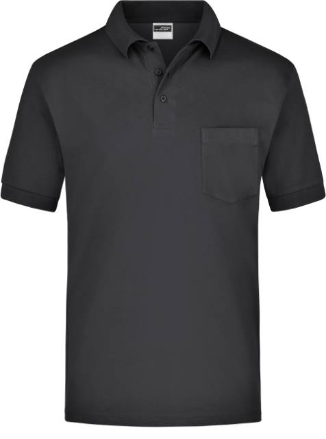 Daiber - Piqué Polo mit Brusttasche - JN0026