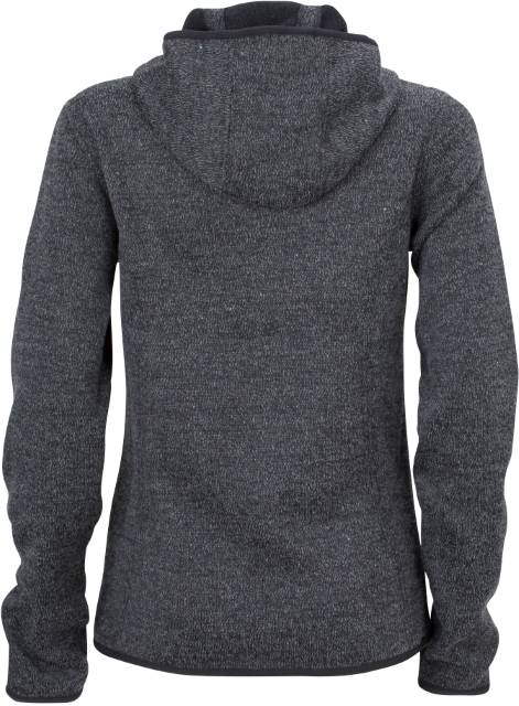 Daiber - Damen Strickfleece Kapuzenjacke - JN0588 – Bild 4