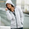 Daiber - Damen Strickfleece Kapuzenjacke - JN0588 – Bild 2