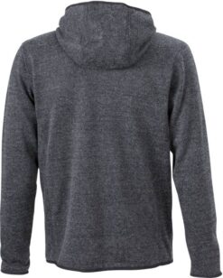 Daiber - Herren Strickfleece Kapuzenjacke - JN0589 – Bild 4