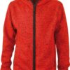 red-melange-black