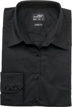 Daiber - Popeline Business Bluse langarm - JN0641