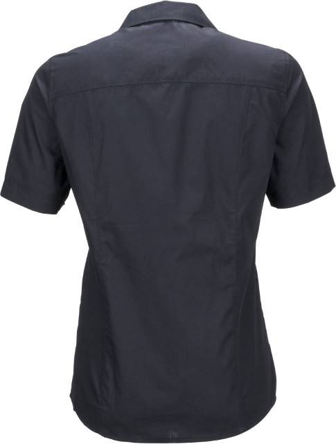 Daiber - Popeline Business Bluse kurzarm - JN0643 – Bild 4