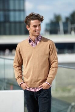Alternative view of Daiber - Herren V-Ausschnitt Pullover - JN0659