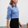 Daiber - Popeline Bluse langarm - JN0677 – Bild 2