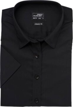 Daiber - Popeline Bluse kurzarm - JN0679