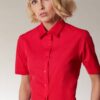 Daiber - Popeline Bluse kurzarm - JN0679 – Bild 2