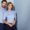 Daiber - Micro-Twill Bluse kurzarm - JN0683 – Bild 3