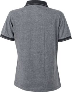 Daiber - Damen Jersey Melange Polo - JN0705 – Bild 4