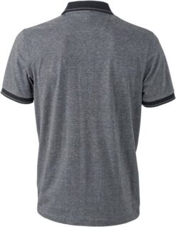 Daiber - Herren Jersey Melange Polo - JN0706 – Bild 4