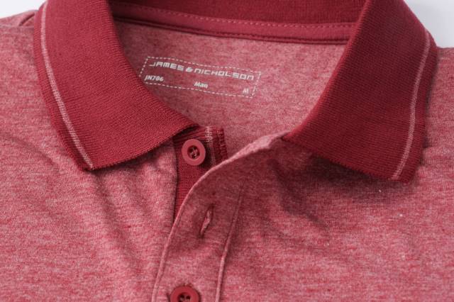 Daiber - Herren Jersey Melange Polo - JN0706 – Bild 5