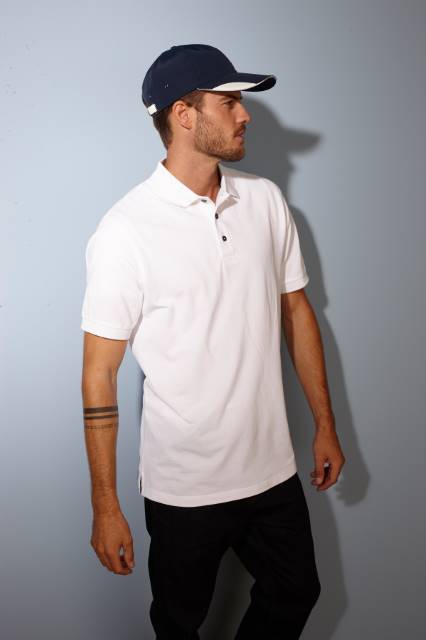 Daiber - Herren Pima Piqué Polo - JN0708 – Bild 3