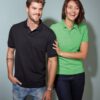 Daiber - Damen Stretch Piqué Polo - JN0709 – Bild 3
