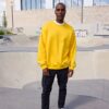 Daiber - Schwerer Oversize Unisex Sweater - JN8042 – Bild 3