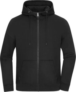 Daiber - Schwere Unisex Oversize Kapuzen Sweatjacke - JN8043