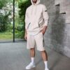 Daiber - Herren Interlock Kapuzen Sweater - JN8046 – Bild 2