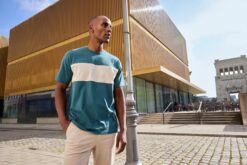 Alternative view of Daiber - Bio T-Shirt "Colour-Block" - JN8049
