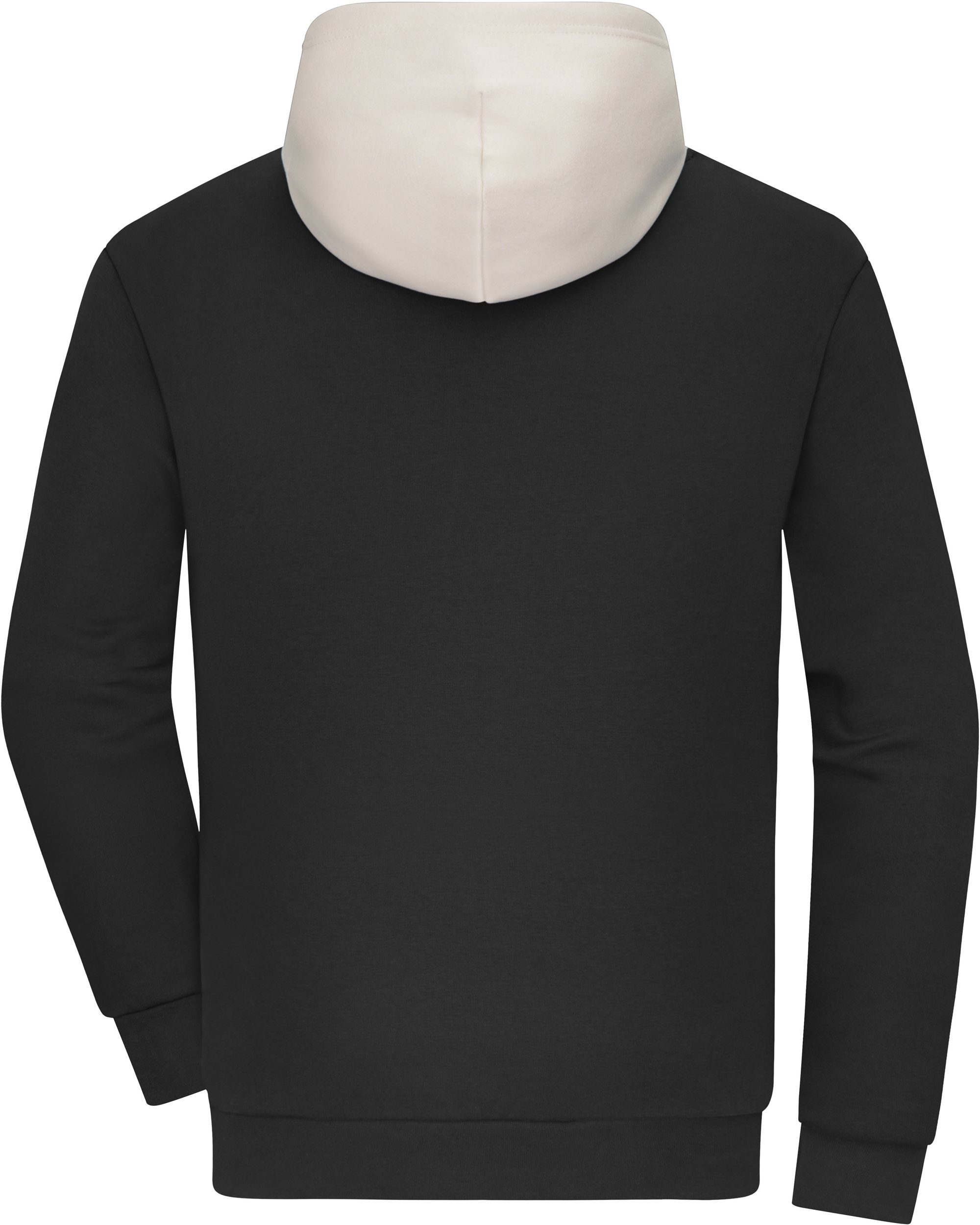 Daiber - Bio Kapuzen Sweater "Colour-Block" - JN8051 – Bild 4