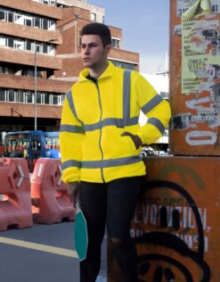 Korntex - Bergen Sicherheits Fleece Jacke - KXKXFJ – Bild 3