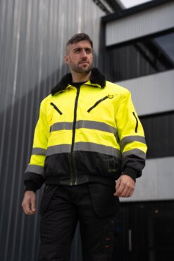 Alternative view of Korntex - Oslo Hi-Vis Pilotenjacke - KXKXPJ