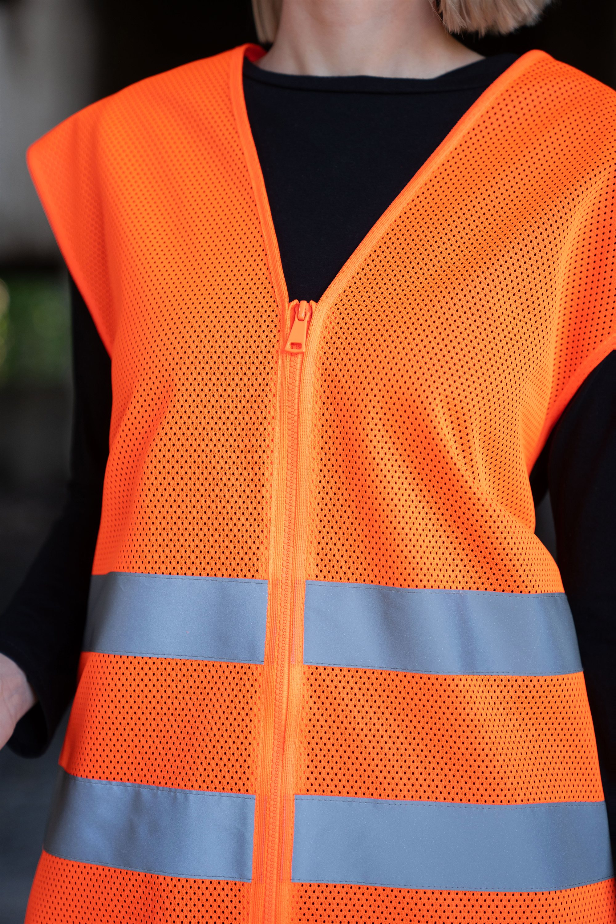 Korntex - Rhodes Hi-Vis Mesh Warnweste - KXXCMZ – Bild 5