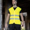 Korntex - Rhodes Hi-Vis Mesh Warnweste - KXXCMZ – Bild 3