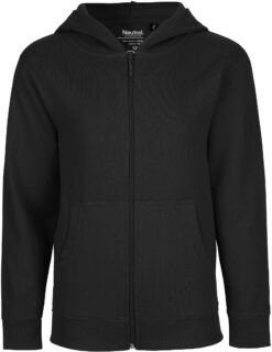 Neutral - Kinder Bio Kapuzen Sweatjacke - NT1331