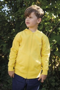 Alternative view of Neutral - Kinder Bio Kapuzen Sweatjacke - NT1331
