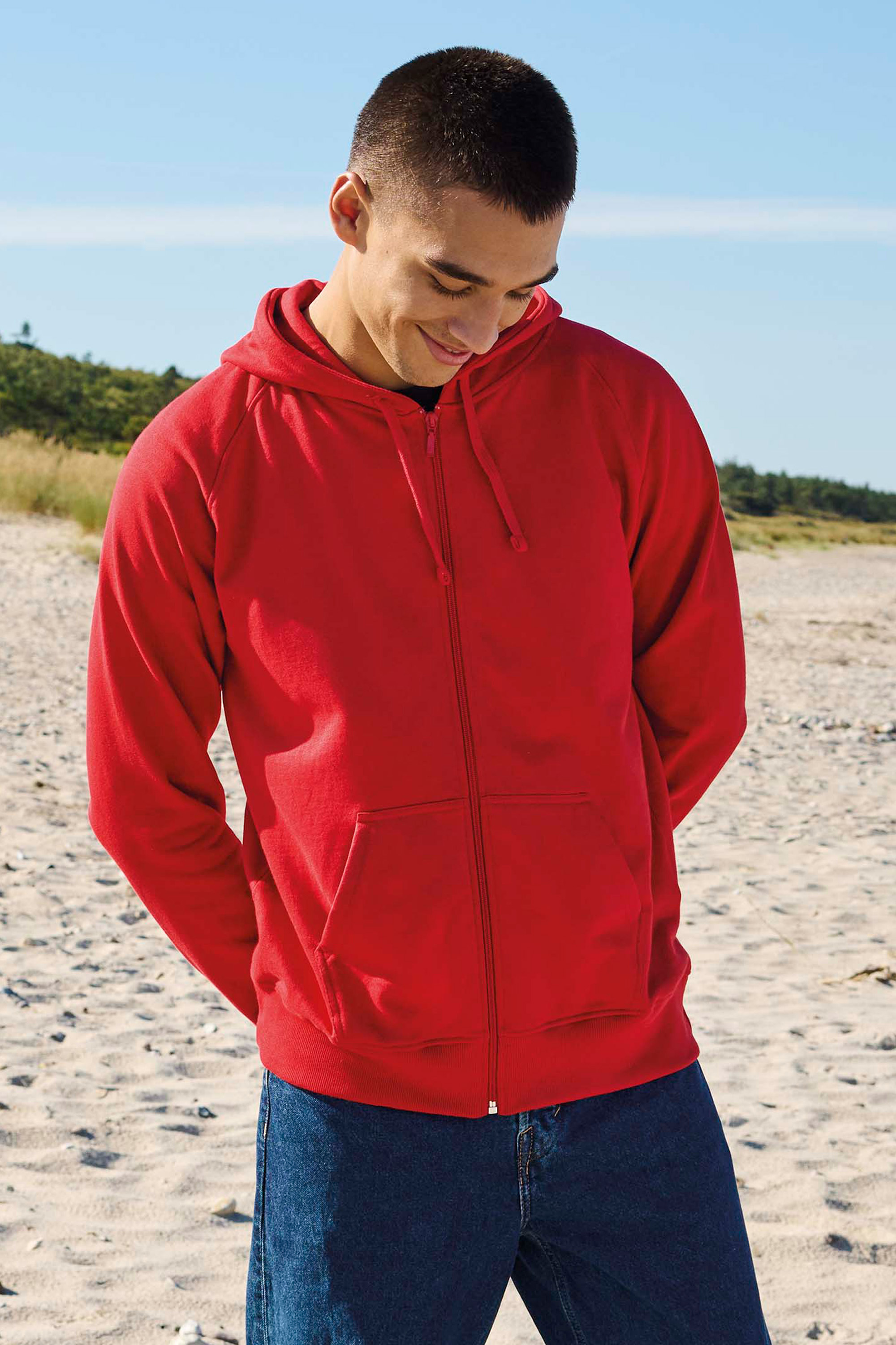 Neutral - Herren Bio Kapuzen Sweatjacke - NT6331 – Bild 2