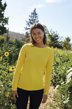 Alternative view of Neutral - Damen T-Shirt langarm - NT8150