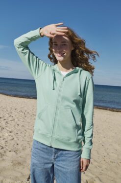 Alternative view of Neutral - Damen Bio Kapuzen Sweatjacke - NT8331