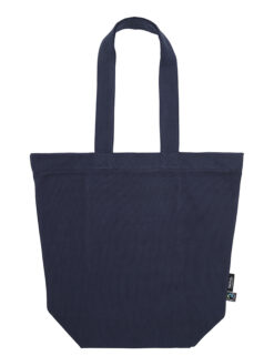 Neutral - Bio Fairtrade Baumwolltasche mit Zipp - NT0053