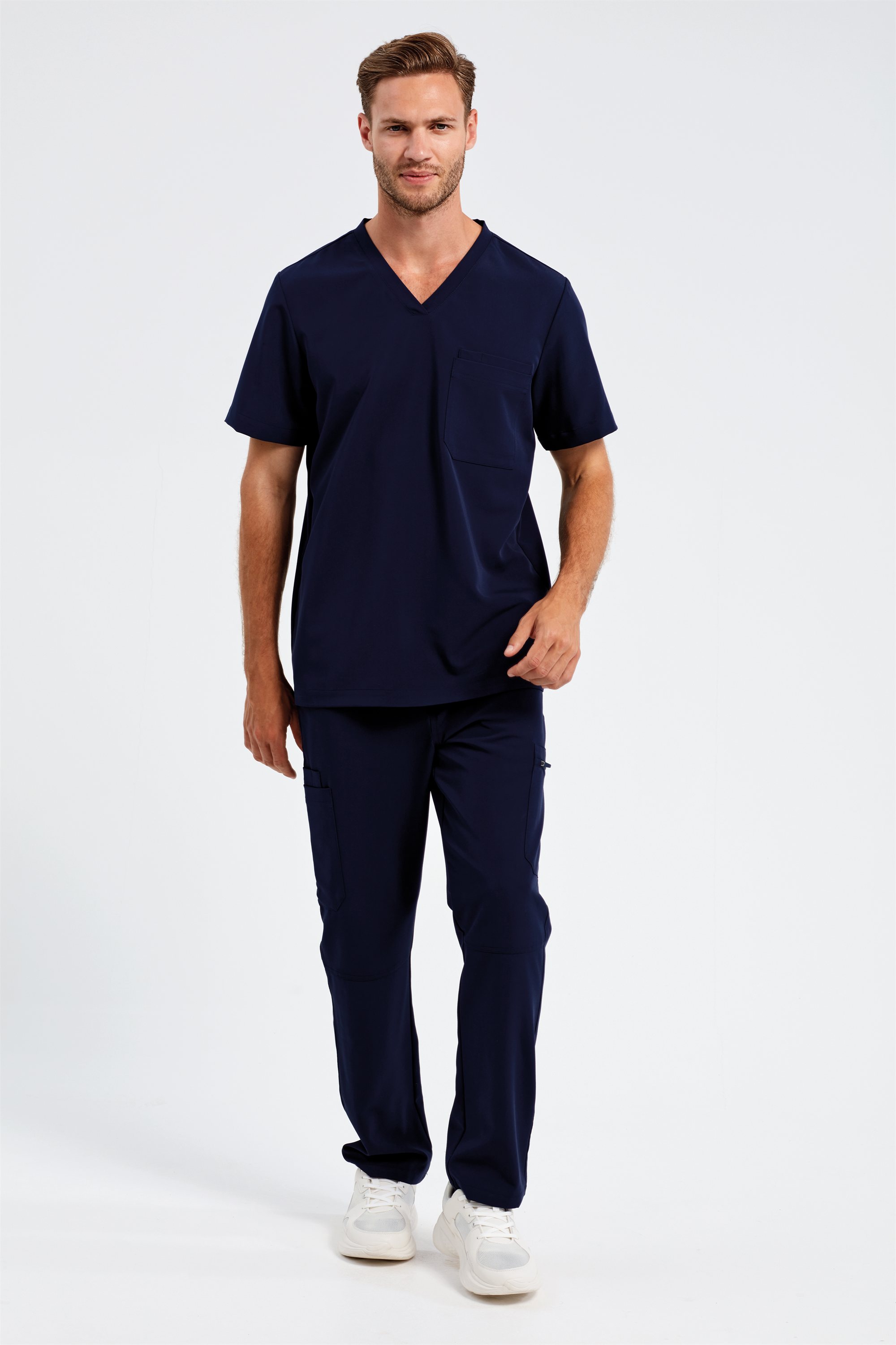 Onna by Premier - Herren V-Ausschnitt Stretch Kasack - ON200 – Bild 4