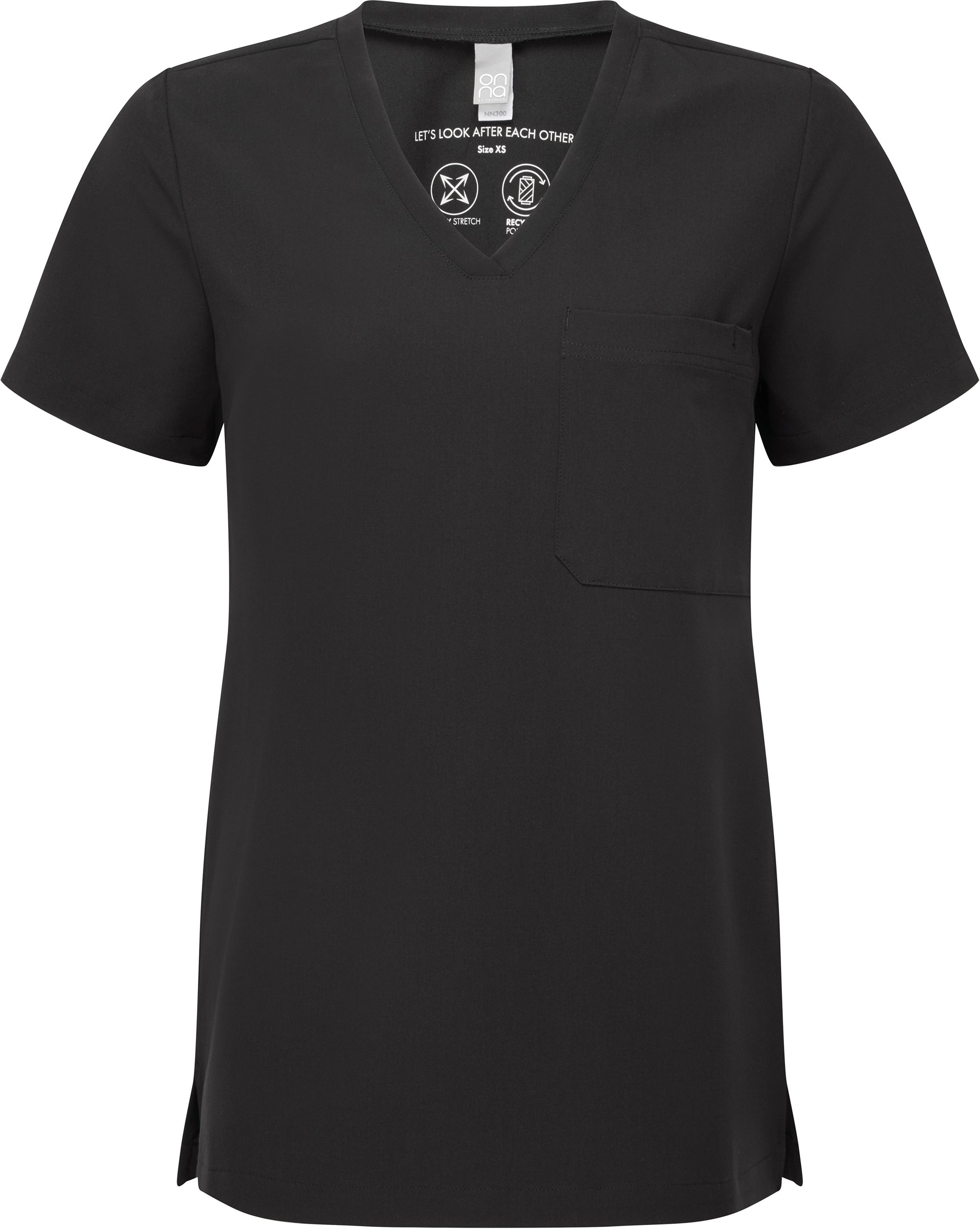 Onna by Premier - Damen V-Ausschnitt Stretch Kasack - ON300