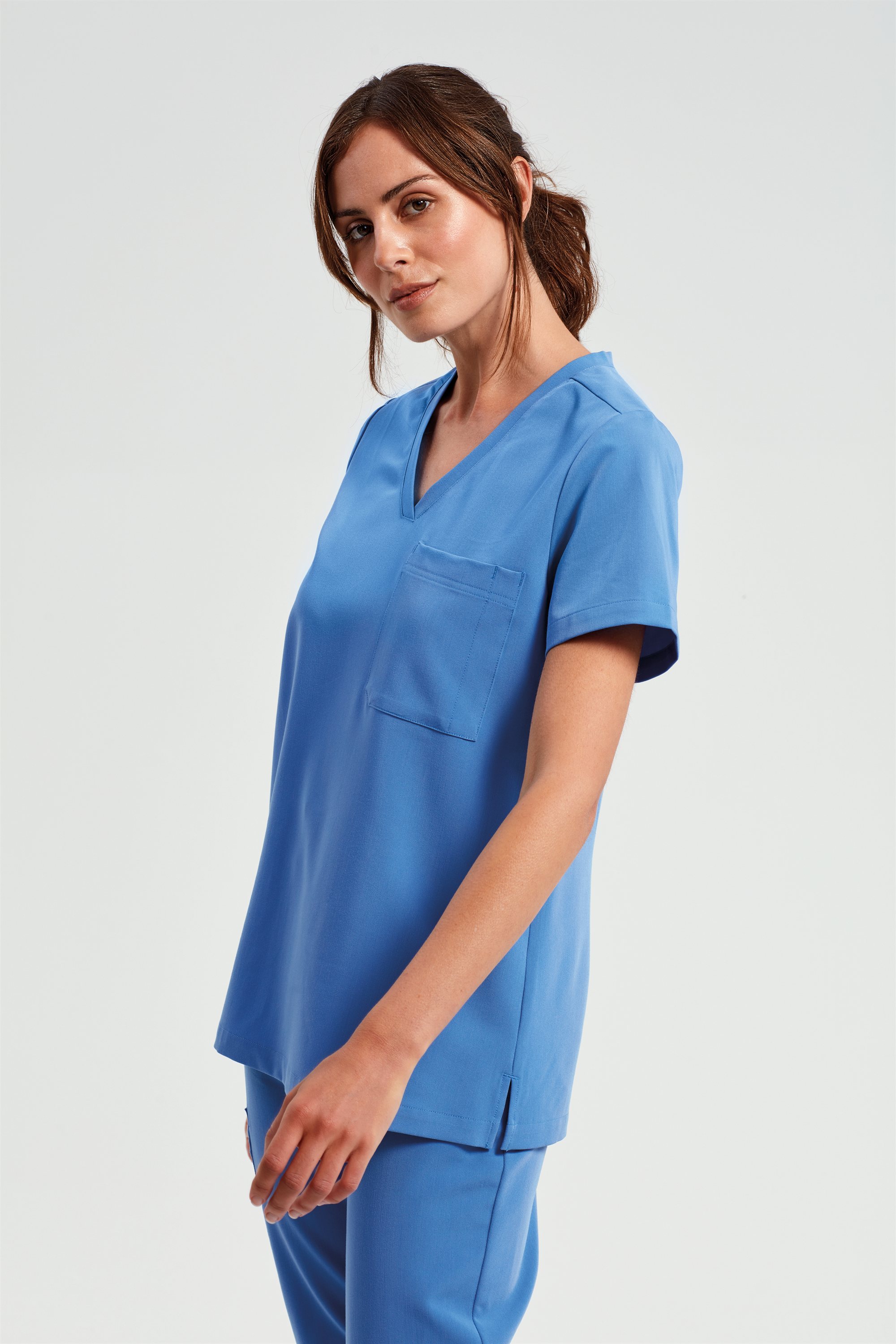 Onna by Premier - Damen V-Ausschnitt Stretch Kasack - ON300 – Bild 3