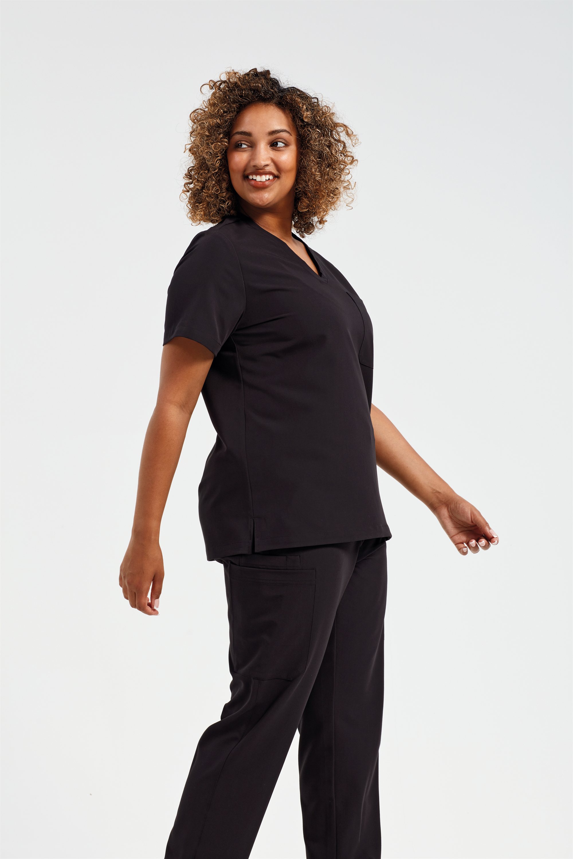 Onna by Premier - Damen V-Ausschnitt Stretch Kasack - ON300 – Bild 4