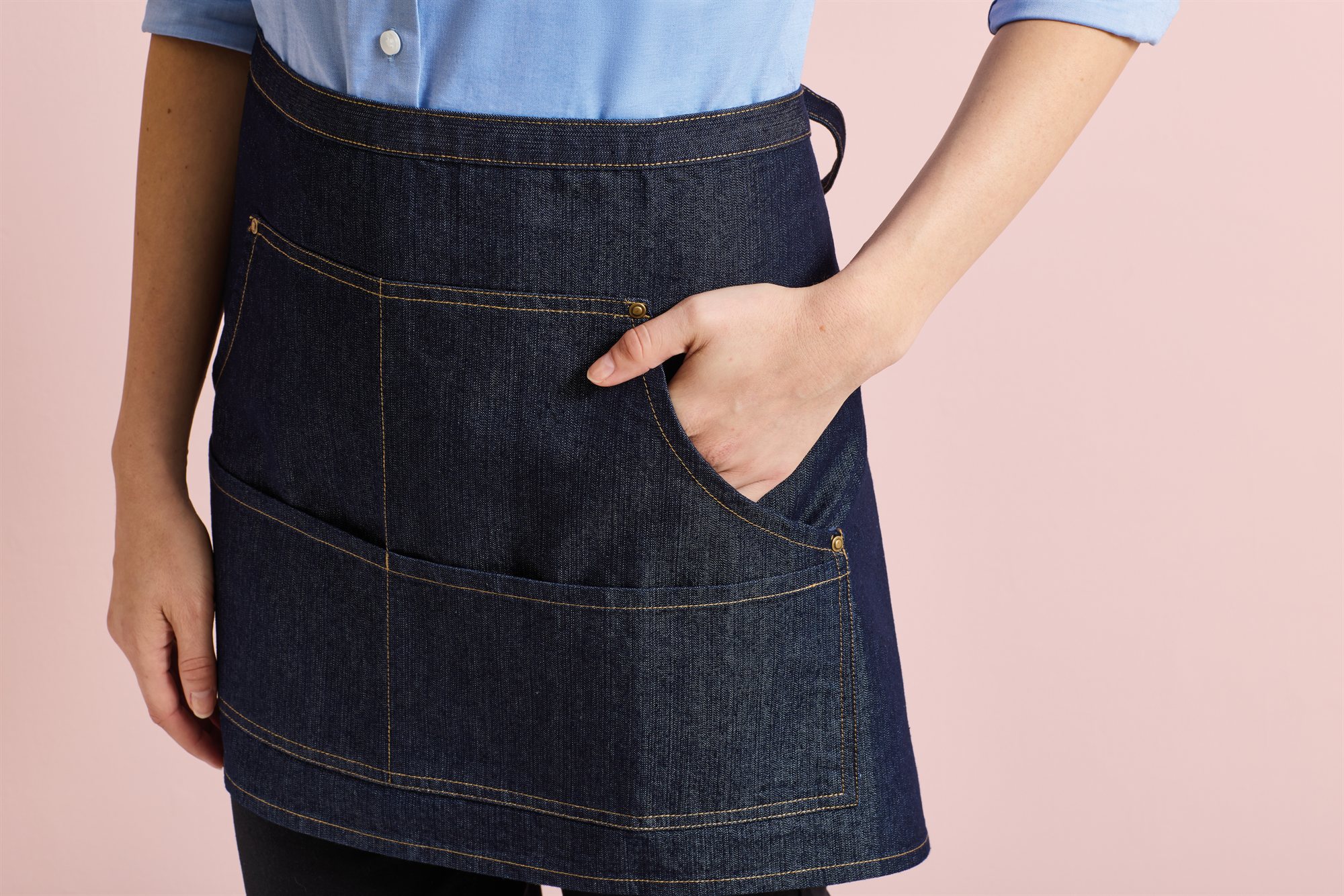 Premier - Denim Hüftschürze kurz - PR0125 – Bild 4