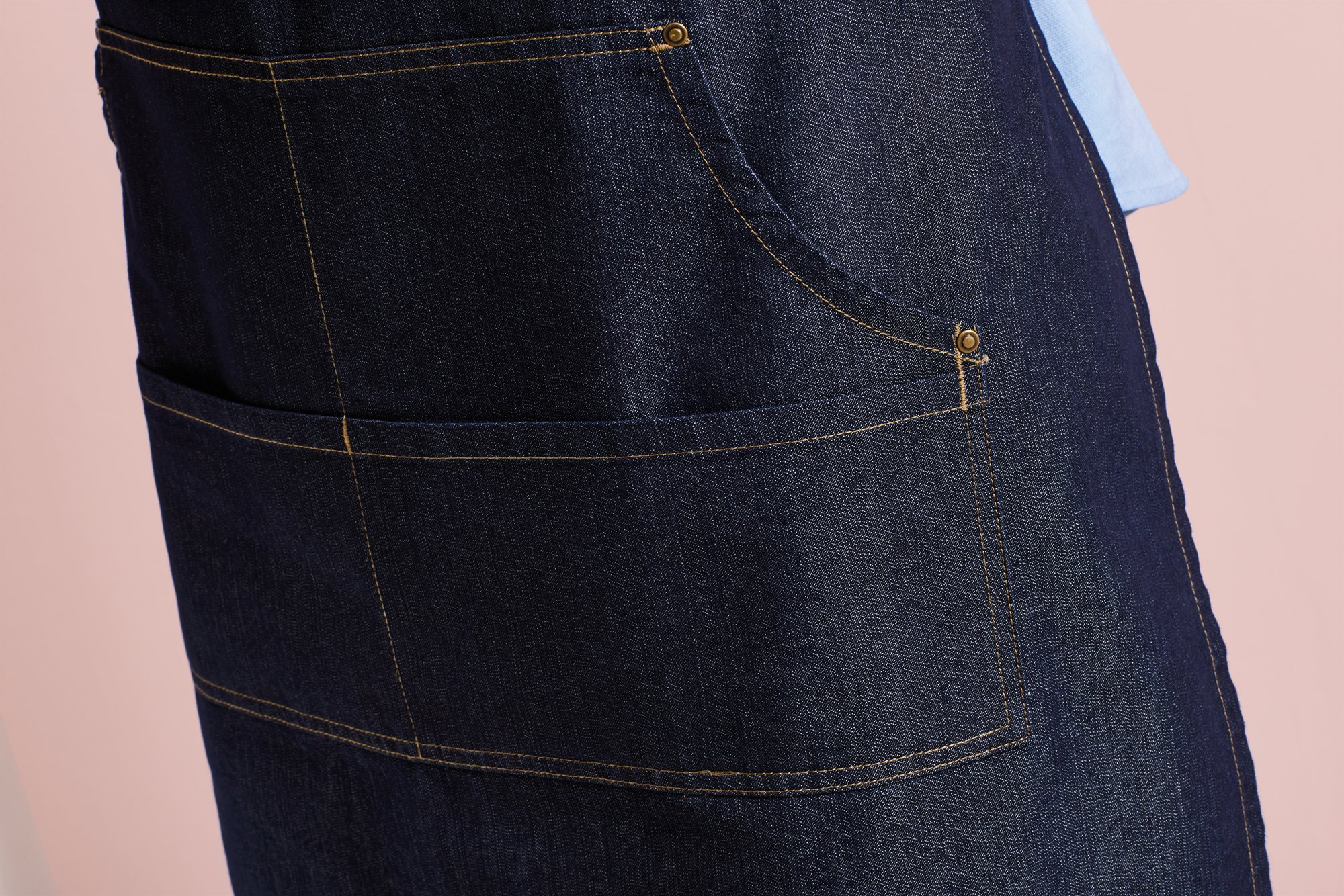 Premier - Denim Latzschürze - PR0126 – Bild 4